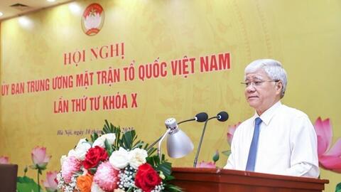 Danh sách 6 Phó Chủ tịch Ủy ban Trung ương Mặt trận Tổ quốc Việt Nam