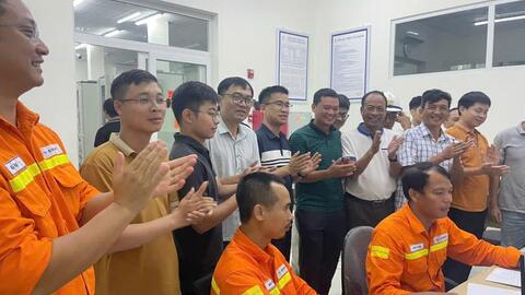 EVNNPT đóng điện 2 công trình trạm biến áp 220kV