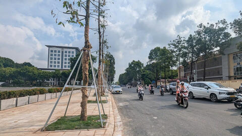 Hà Nội hoàn thành mở rộng đường Hùng Vương phục vụ Đại lễ 2/9
