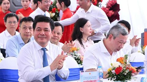 Bộ trưởng Nguyễn Hồng Diên dự lễ động thổ Trung tâm điều khiển hệ thống điện quốc gia