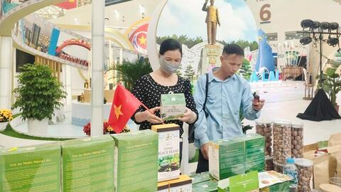 Sản vật Gia Lai hội tụ trong Triển lãm 80 năm thành tựu đất nước