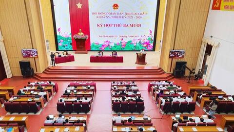 Lai Châu: Khai mạc kỳ họp Hội đồng nhân dân bàn giải pháp thực hiện các chỉ tiêu năm 2025