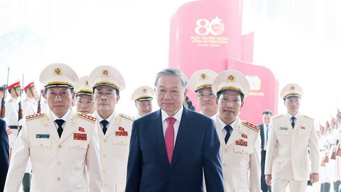 Diễn văn của Tổng Bí thư Tô Lâm tại Lễ kỷ niệm 80 năm Ngày truyền thống Công an nhân dân