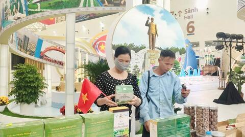 Sản vật Gia Lai hội tụ trong Triển lãm 80 năm thành tựu đất nước