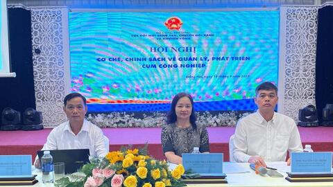 Hoàn thiện chính sách về quản lý, phát triển cụm công nghiệp