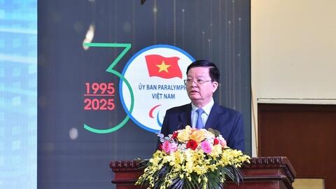 Phó Thủ tướng dự lễ kỷ niệm 30 năm thành lập Ủy ban Paralympic Việt Nam