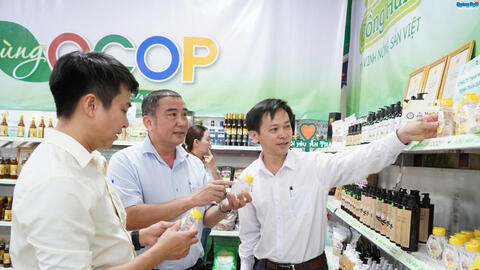 Quảng Ngãi: Tìm giải pháp đưa sản phẩm OCOP vào siêu thị