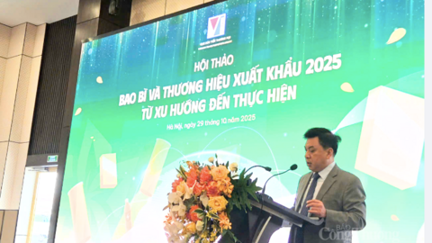 Cục Xúc tiến thương mại tổ chức hội thảo 'Bao bì và thương hiệu xuất khẩu 2025 - Từ xu hướng đến thực hiện'