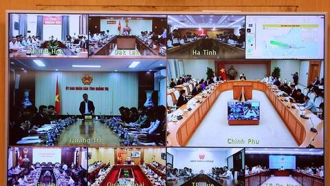 Phòng, chống bão số 13: Cấm 100% tàu thuyền ra khơi sau 17h ngày 6/11