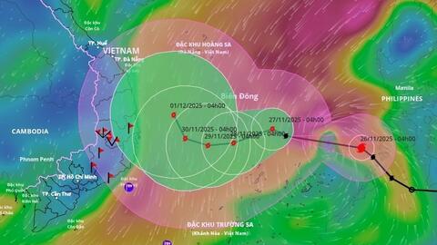 Công điện của Bộ Công Thương về ứng phó bão trên biển Đông