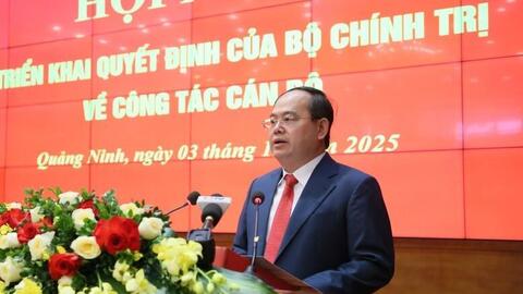 Ông Quản Minh Cường làm tân Bí thư Tỉnh ủy Quảng Ninh