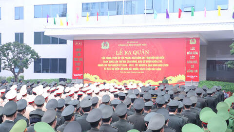 Thanh Hóa: Thực hiện cao điểm tấn công, trấn áp tội phạm