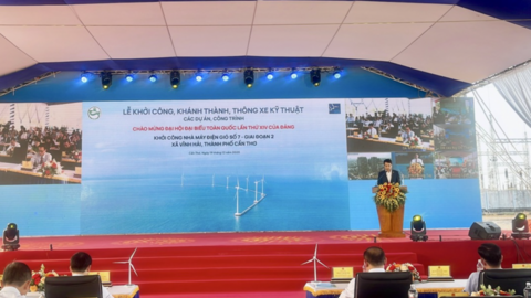 Cần Thơ: Khởi công Nhà máy điện gió số 7 - giai đoạn 2, hơn 3.700 tỷ đồng