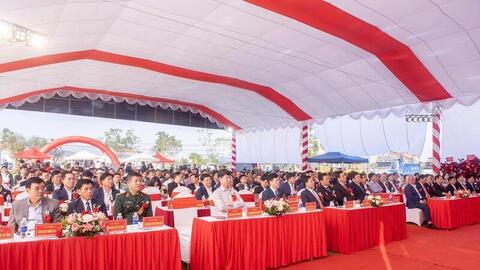 Khởi công, khởi động 6 dự án tạo đột phá cho Hà Tĩnh