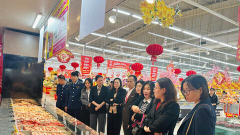 Kiểm tra công tác bình ổn thị trường tết Bính Ngọ 2026 tại Bắc Ninh