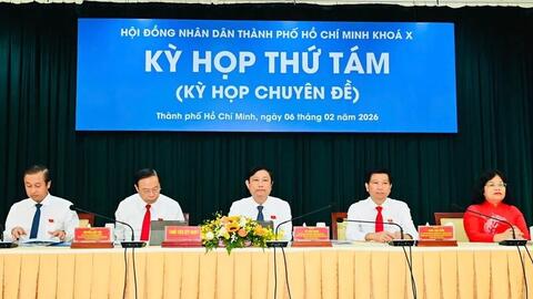 Kỳ họp thứ 8 HĐND TP. Hồ Chí Minh quyết nghị nhiều nội dung quan trọng
