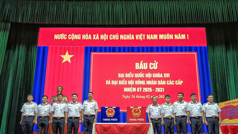 Bầu cử sớm tại các Nhà giàn DK1 và tàu trực trên biển