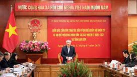 Lạng Sơn công bố danh sách người ứng cử đại biểu Quốc hội khóa XVI