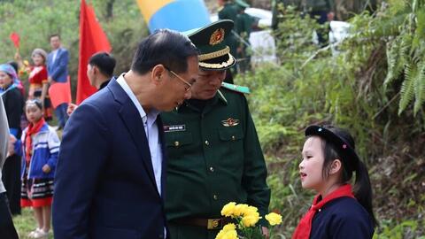 Khởi công trường nội trú 283 tỷ đồng tại vùng biên Cao Bằng