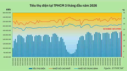 TP. Hồ Chí Minh: Tiêu thụ điện tăng cao, ngành điện xây dựng nhiều kịch bản vận hành