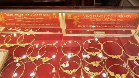 Bảng giá tại các công ty vàng bạc đá quý ngày 9/4