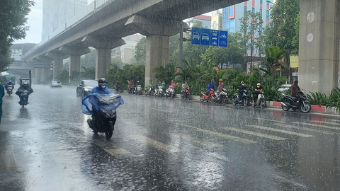 Thời tiết ngày 30/6: Bắc Bộ mưa dông trên diện rộng, Trung Bộ nắng nóng, Nam Bộ có mưa vài nơi