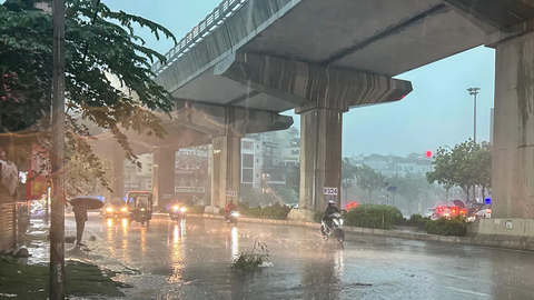 Thời tiết ngày 24/7: Nhiều khu vực trên cả nước có mưa dông