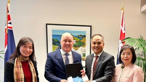 Đưa hợp tác kinh tế, thương mại Việt Nam - New Zealand lên tầm cao mới