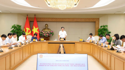Phục hồi sông Bắc Hưng Hải, Nhuệ - Đáy, Ngũ Huyện Khê theo lộ trình, bảo đảm hiệu quả đầu tư