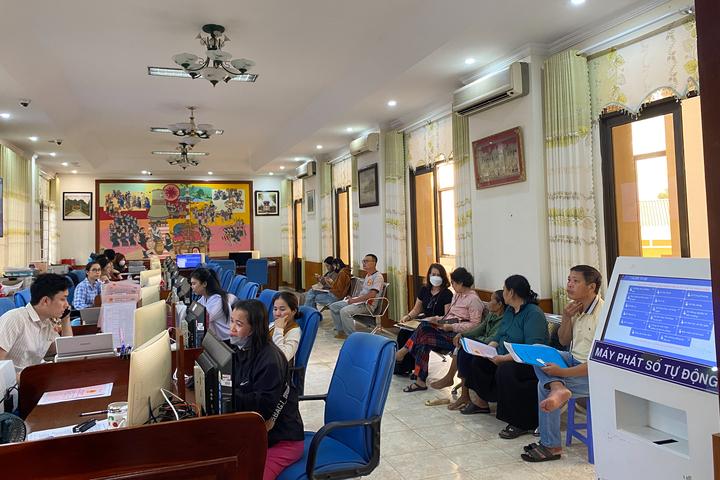 Việc đặt cơ sở 2 tại phường Kon Tum (trước đây là thành phố Kon Tum, tỉnh Kon Tum) nhằm tạo thuận lợi cho việc thực hiện, tiếp nhận thủ tục hành chính của người dân tại tỉnh Kon Tum (cũ). Ảnh: Quảng Phú