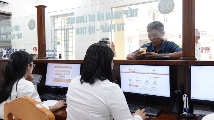 Cán bộ được điều động chủ yếu đang làm việc tại xã phường trung tâm của tỉnh Thanh Hóa. Ảnh: Quốc Huy