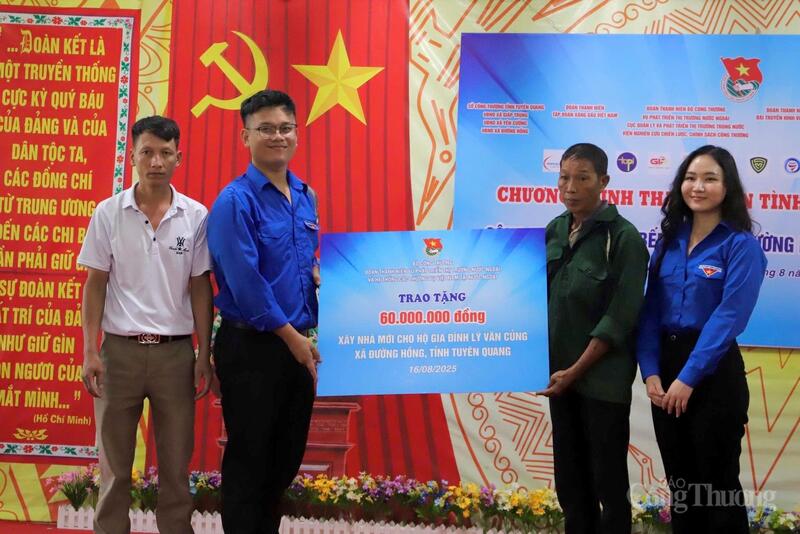 Phong trào tuổi trẻ Công Thương vì cộng đồng chung tay mang mái ấm đến Tuyên Quang - 17