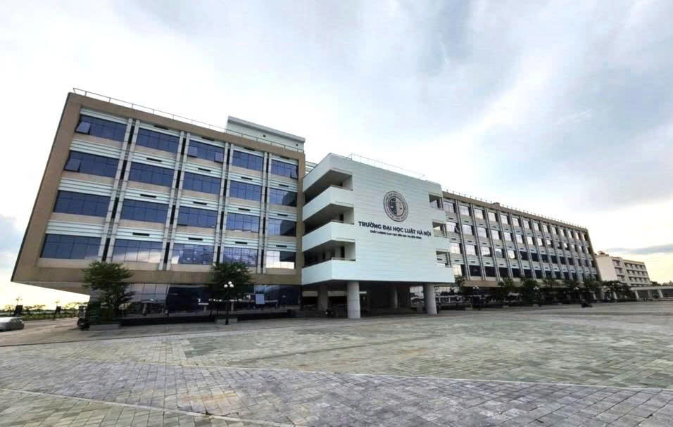 Khu giảng đường của Trường Đại học Luật cơ sở 2 tại Bắc Ninh - Ảnh: Thái An