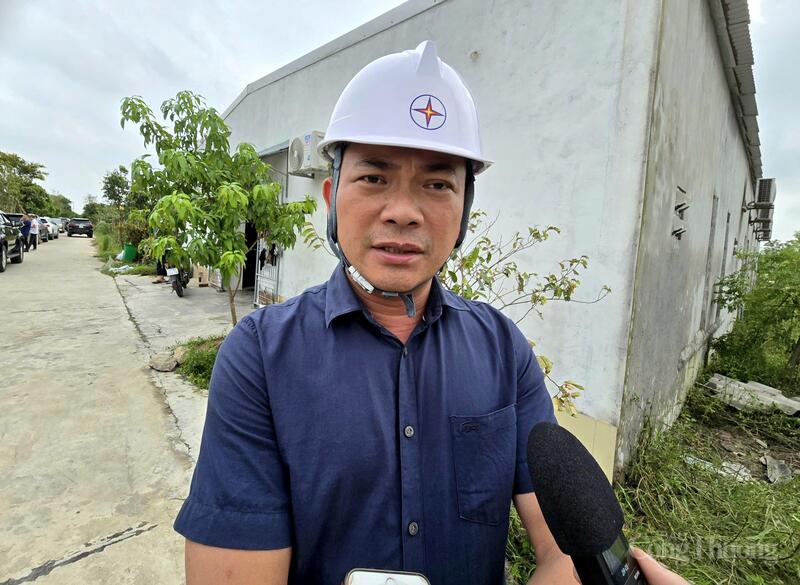 Ông Phạm Công Thành - Giám đốc Công ty Điện lực Nghệ An