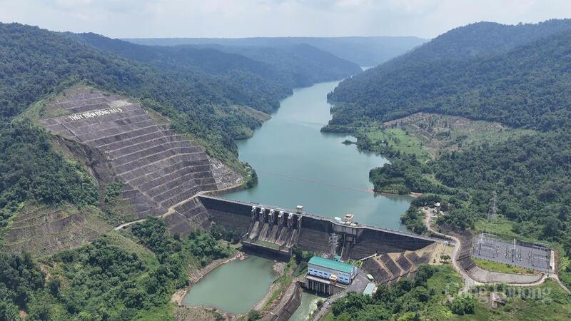 Nhà máy Thủy điện Đồng Nai 5 - TKV. Ảnh: Lê Sơn.