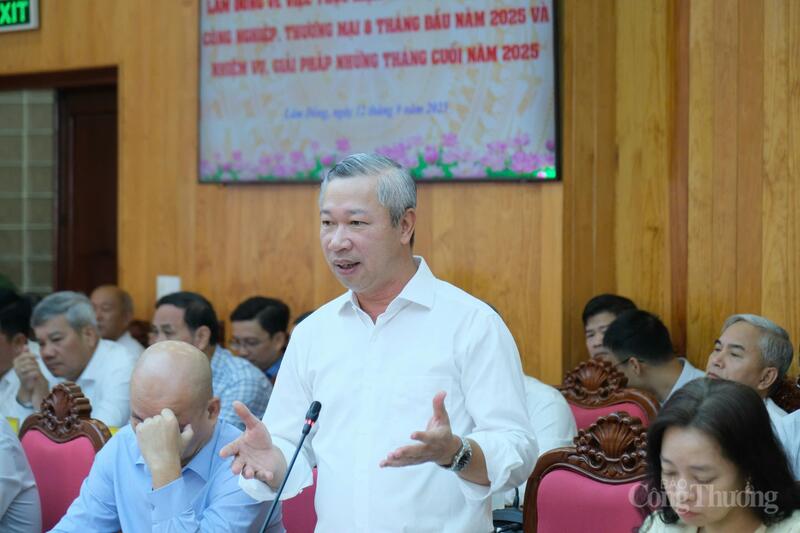 Đồng chí Phạm Nguyên Hùng, Cục trưởng Cục Điện lực phát biểu.