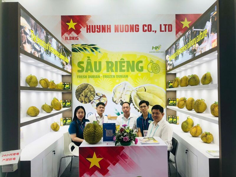 Quảng bá sầu riêng tại thị trường Trung Quốc.