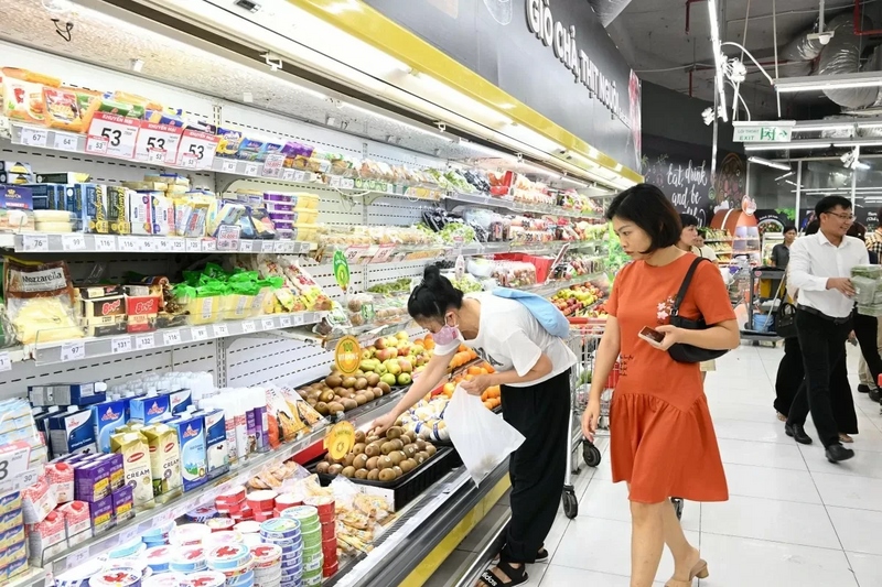 Chỉ số giá tiêu dùng tháng 9/2025 tăng 0,42% so với tháng trước; tăng 2,61% so với tháng 12/2024. Ảnh minh họa