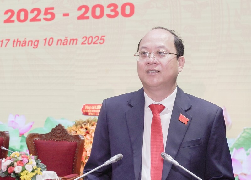 Bí thư Tỉnh ủy Cà Mau Nguyễn Hồ Hải. Ảnh: Ban Tổ chức