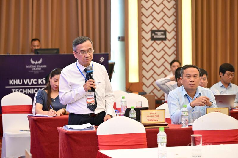 Ông Đinh Thế Phúc, Thành viên Hội đồng thành viên Tập đoàn Điện lực Việt Nam. Ảnh: Cấn Dũng