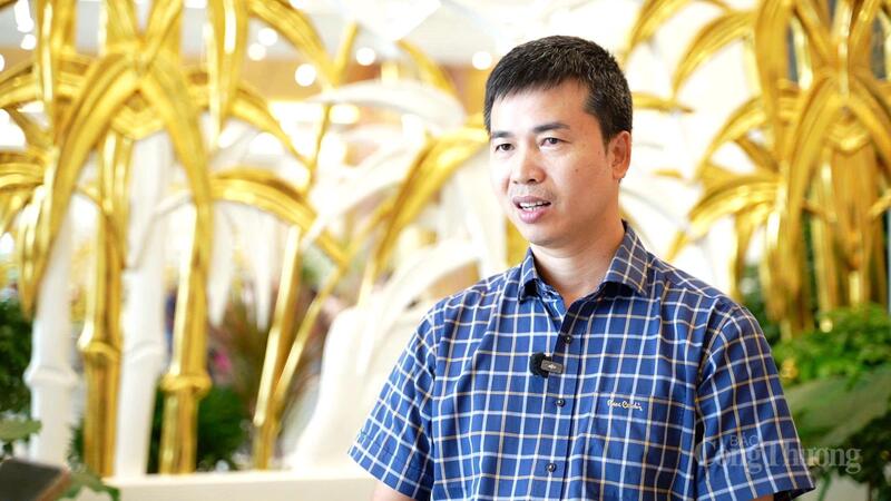 Ông Lê Văn Sản, Tổng Giám đốc Công ty Cổ phần Nam Dược