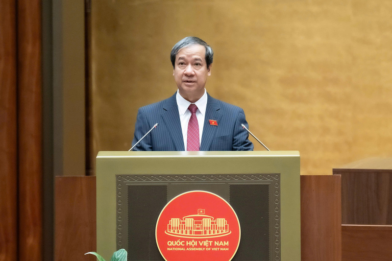 Bộ trưởng Bộ Giáo dục và Đào tạo Nguyễn Kim Sơn