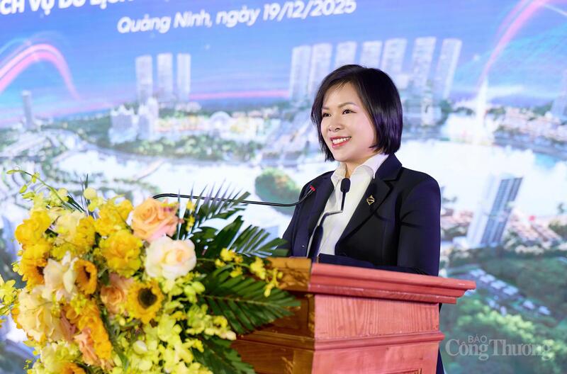 Đại diện Tập đoàn Sun Group phát biểu tại lễ khởi công dự án.