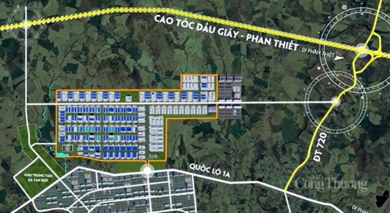 Toạ độ kim cương của Khu công nghiệp Tân Đức- Lâm Đồng.