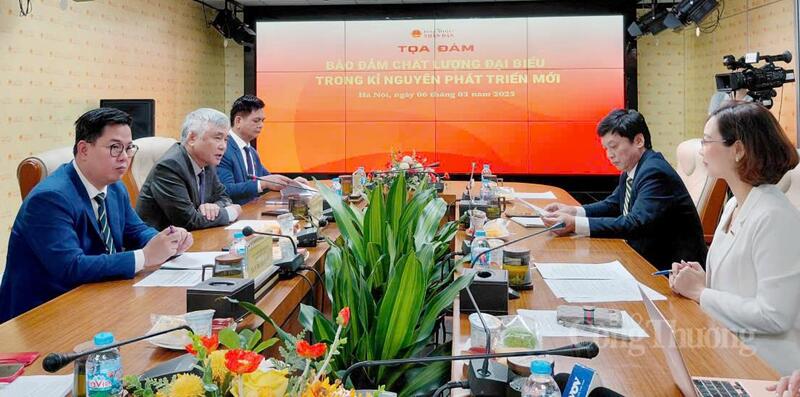 Tọa đàm “Bảo đảm chất lượng đại biểu trong kỷ nguyên phát triển mới” do Báo Đại biểu Nhân dân tổ chức sáng 6/3. Ảnh: N.H