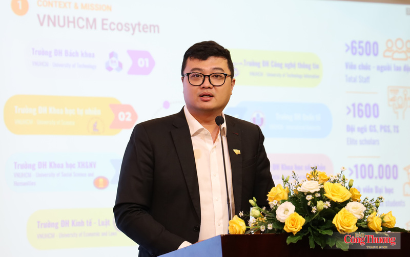 ThS. Trần Vũ, Phó Giám đốc Trung tâm Đổi mới sáng tạo Đại học Quốc gia TP. Hồ Chí Minh.