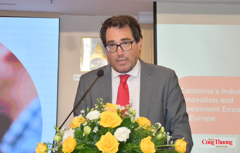 Ông Jaume Baro, Tổng Giám đốc Cơ quan Xúc tiến Thương mại và Đầu tư Catalonia.