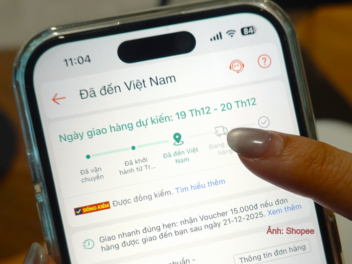 Người dùng nên cẩn trọng và kiểm tra kỹ thông tin của các đơn hàng cần thanh toán khi nhận hàng.